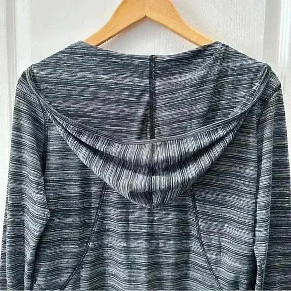 Champion Active Pullover Workout Top Athletic Gym Hoodie Black Grey  SpaceDye XS - Picture 10 of 16